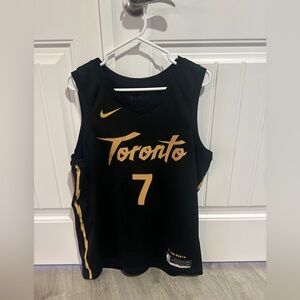 ✨✨NIKE✨✨- Black & Gold Toronto Raptors NBA Jersey - Kyle Lowry #7